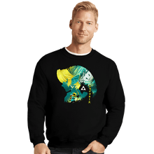 Load image into Gallery viewer, Secret_Shirts Crewneck Sweater, Unisex / Small / Black A Link To The Past Sale
