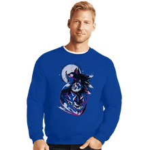 Load image into Gallery viewer, Daily_Deal_Shirts Crewneck Sweater, Unisex / Small / Royal Blue Unleash It