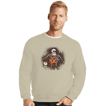 Load image into Gallery viewer, Shirts Crewneck Sweater, Unisex / Small / Sand Mysterious fossil