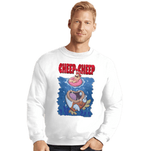 Load image into Gallery viewer, Daily_Deal_Shirts Crewneck Sweater, Unisex / Small / White Cheep Cheep