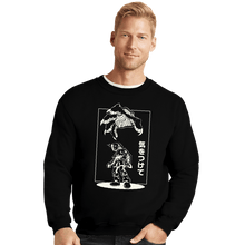 Load image into Gallery viewer, Daily_Deal_Shirts Crewneck Sweater, Unisex / Small / Black Threat From Above
