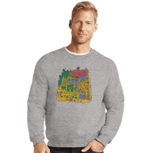 Load image into Gallery viewer, Shirts Crewneck Sweater, Unisex / Small / Sports Grey Light World
