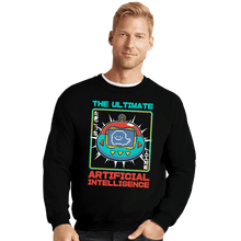 Load image into Gallery viewer, Daily_Deal_Shirts Crewneck Sweater, Unisex / Small / Black Vintage Virtual Pet