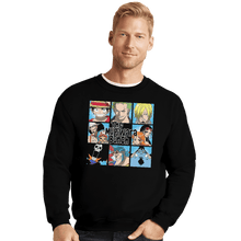 Load image into Gallery viewer, Shirts Crewneck Sweater, Unisex / Small / Black The Mugiwara Bunch