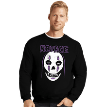 Load image into Gallery viewer, Secret_Shirts Crewneck Sweater, Unisex / Small / Black Punk NoFace