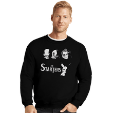 Load image into Gallery viewer, Shirts Crewneck Sweater, Unisex / Small / Black The Starters