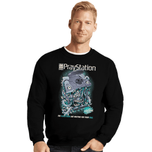 Load image into Gallery viewer, Shirts Crewneck Sweater, Unisex / Small / Black The Praystation