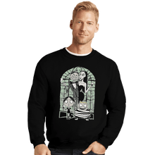 Load image into Gallery viewer, Shirts Crewneck Sweater, Unisex / Small / Black Family Nightmare