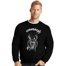 Load image into Gallery viewer, Shirts Crewneck Sweater, Unisex / Small / Black Morph Or Die