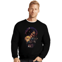 Load image into Gallery viewer, Shirts Crewneck Sweater, Unisex / Small / Black Wings Of Freedom