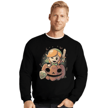 Load image into Gallery viewer, Shirts Crewneck Sweater, Unisex / Small / Black Awakening Pumpkin