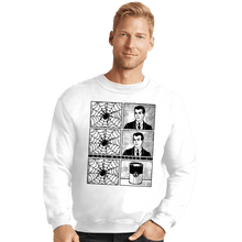 Load image into Gallery viewer, Secret_Shirts Crewneck Sweater, Unisex / Small / White Spider Can