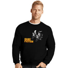 Load image into Gallery viewer, Daily_Deal_Shirts Crewneck Sweater, Unisex / Small / Black Kame Fiction
