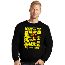 Load image into Gallery viewer, Shirts Crewneck Sweater, Unisex / Small / Black Who Watches The Family?