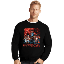 Load image into Gallery viewer, Daily_Deal_Shirts Crewneck Sweater, Unisex / Small / Black Hellfirez