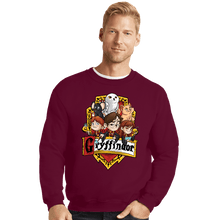 Load image into Gallery viewer, Secret_Shirts Crewneck Sweater, Unisex / Small / Maroon Little Wizards
