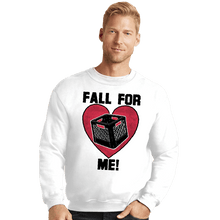 Load image into Gallery viewer, Daily_Deal_Shirts Crewneck Sweater, Unisex / Small / White Fall For Me
