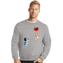 Load image into Gallery viewer, Secret_Shirts Crewneck Sweater, Unisex / Small / Sports Grey Bingo Balloon