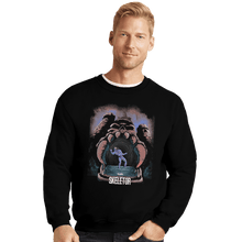 Load image into Gallery viewer, Shirts Crewneck Sweater, Unisex / Small / Black The Skeletor