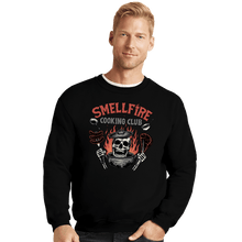 Load image into Gallery viewer, Secret_Shirts Crewneck Sweater, Unisex / Small / Black Smellfire