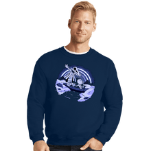 Load image into Gallery viewer, Daily_Deal_Shirts Crewneck Sweater, Unisex / Small / Navy Steven and Khonshu