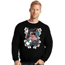 Load image into Gallery viewer, Shirts Crewneck Sweater, Unisex / Small / Black Kaidou of the Beasts