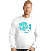 Load image into Gallery viewer, Shirts Crewneck Sweater, Unisex / Small / White Katamarie Damacy