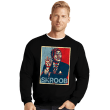 Load image into Gallery viewer, Daily_Deal_Shirts Crewneck Sweater, Unisex / Small / Black Skroob Hope