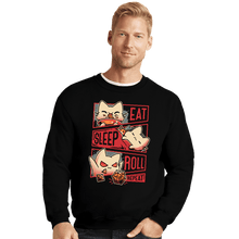 Load image into Gallery viewer, Daily_Deal_Shirts Crewneck Sweater, Unisex / Small / Black Roleplayer Routine