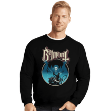 Load image into Gallery viewer, Shirts Crewneck Sweater, Unisex / Small / Black Belmont Eponymous