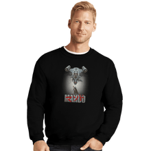 Load image into Gallery viewer, Shirts Crewneck Sweater, Unisex / Small / Black Mandokira