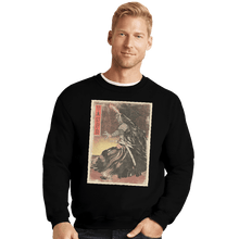 Load image into Gallery viewer, Shirts Crewneck Sweater, Unisex / Small / Black Darth Vader