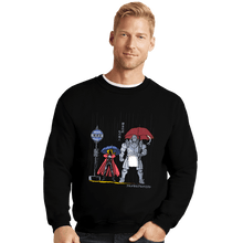 Load image into Gallery viewer, Daily_Deal_Shirts Crewneck Sweater, Unisex / Small / Black My Neighbor Alchemist