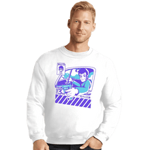 Load image into Gallery viewer, Shirts Crewneck Sweater, Unisex / Small / White Gentleman Thief