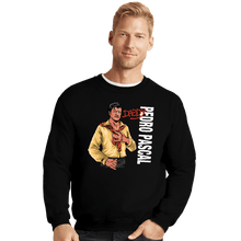 Load image into Gallery viewer, Secret_Shirts Crewneck Sweater, Unisex / Small / Black Pedro Daddy