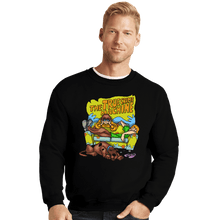 Load image into Gallery viewer, Secret_Shirts Crewneck Sweater, Unisex / Small / Black True Crime Machine