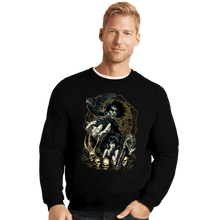 Load image into Gallery viewer, Secret_Shirts Crewneck Sweater, Unisex / Small / Black Lord Of Dreams