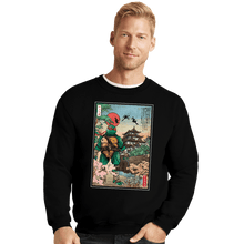 Load image into Gallery viewer, Daily_Deal_Shirts Crewneck Sweater, Unisex / Small / Black Twin Sai in Japan