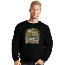 Load image into Gallery viewer, Shirts Crewneck Sweater, Unisex / Small / Black Miskatonic Brewery