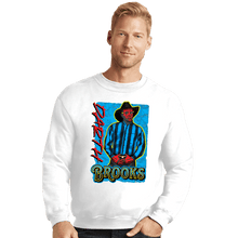 Load image into Gallery viewer, Shirts Crewneck Sweater, Unisex / Small / White Darth Brooks