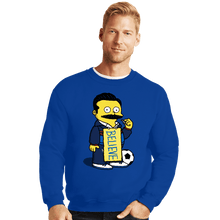 Load image into Gallery viewer, Daily_Deal_Shirts Crewneck Sweater, Unisex / Small / Royal Blue Lasso Special!