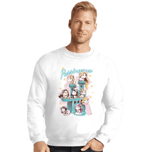Load image into Gallery viewer, Shirts Crewneck Sweater, Unisex / Small / White Purrincesses