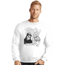 Load image into Gallery viewer, Shirts Crewneck Sweater, Unisex / Small / White Party On 4 Life