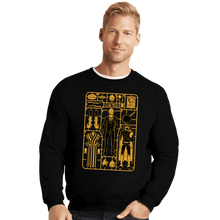 Load image into Gallery viewer, Daily_Deal_Shirts Crewneck Sweater, Unisex / Small / Black Sanji Model Sprue