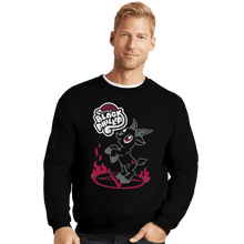 Load image into Gallery viewer, Shirts Crewneck Sweater, Unisex / Small / Black My Little Black Phillip