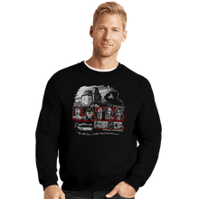 Load image into Gallery viewer, Daily_Deal_Shirts Crewneck Sweater, Unisex / Small / Black Stay At The Bates Motel
