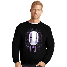 Load image into Gallery viewer, Secret_Shirts Crewneck Sweater, Unisex / Small / Black No Face Mask