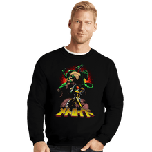 Load image into Gallery viewer, Daily_Deal_Shirts Crewneck Sweater, Unisex / Small / Black Space Maiden