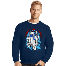 Load image into Gallery viewer, Shirts Crewneck Sweater, Unisex / Small / Navy R2 Tags