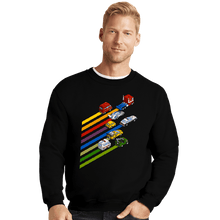 Load image into Gallery viewer, Secret_Shirts Crewneck Sweater, Unisex / Small / Black Roll Out!